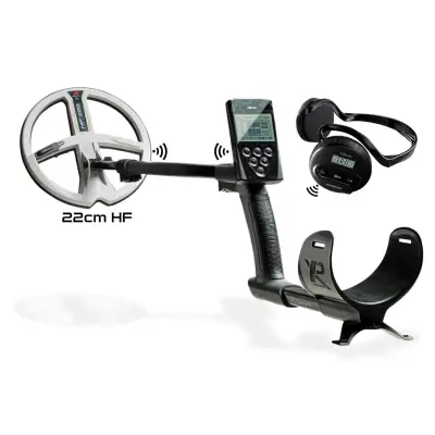 XP Deus Kablosuz Dedektör (Ana Ünite, WS4 Kulaklık ve 22 cm HF Başlık)