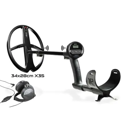 XP Deus WS4 Master Kablosuz Dedektör (WS4 + FX03 Kulaklık ve 34x28 cm X35 Başlık)