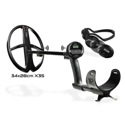 XP Deus WS4 Master Kablosuz Dedektör (WS4 Kulaklık ve 34x28 cm X35 Başlık)