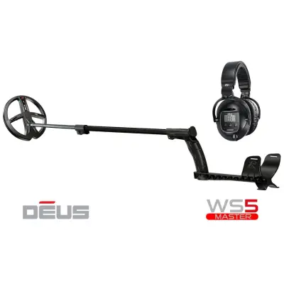 XP Deus WS5 Master Kablosuz Dedektör (WS5 Kulaklık ve 22 cm X35 Başlık) görsel 2