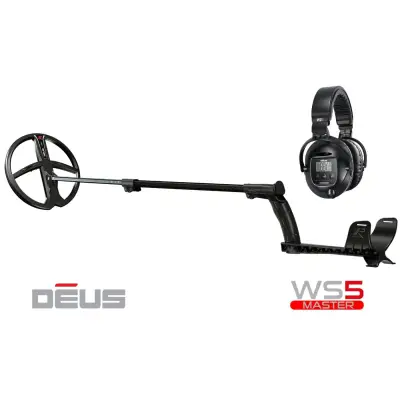 XP Deus WS5 Master Kablosuz Dedektör (WS5 Kulaklık ve 28 cm X35 Başlık) görsel 2