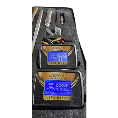 Zirve Verus Gold Metal ve Define Dedektörü (Mineral Eliminasyon, Zemin Dengeleme, Kartlı Hedef Ayrım Sistemi)
