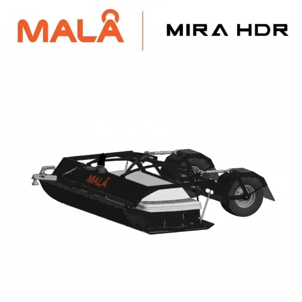 Mala GPR MIRA HDR 500 MHz Büyük Ölçekli Çok Kanallı 3D Yer Radarı (132 Kanal, 1.4 m Swath) Mala