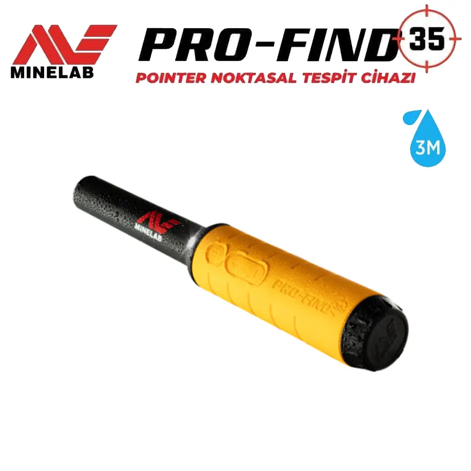 Minelab Pro-Find 35 Ayrımlı Su Geçirmez Pinpointer Minelab