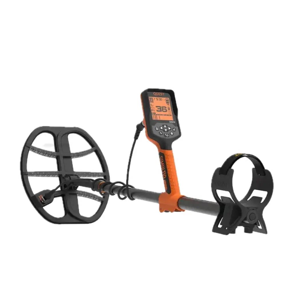 Quest S30 SimultiQ Scout Su Geçirmez Çoklu Frekans Dedektörü (11" Shogun Başlıklı) Quest