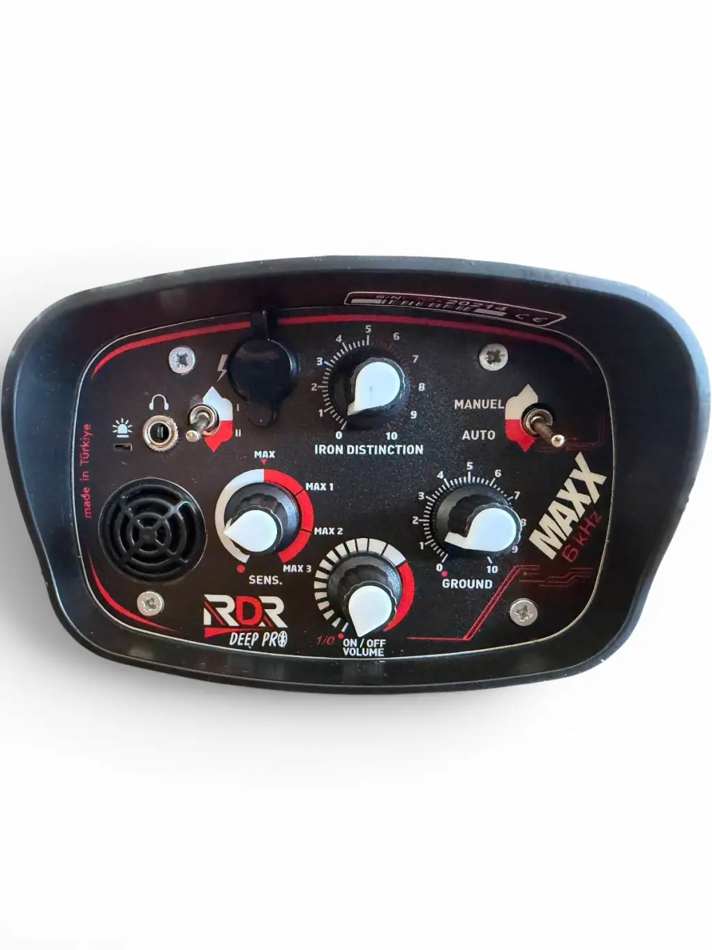 RDR Deep Pro Maxx Derin Arama Metal Dedektörü (6 kHz, 38 cm Başlıklı Paket, Define ve Gömü) RDR