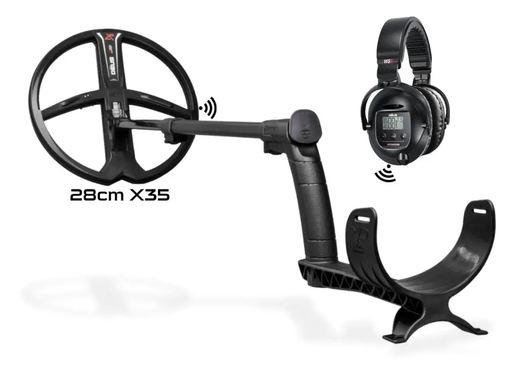 XP Deus WS5 Master Kablosuz Dedektör (WS5 Kulaklık ve 28 cm X35 Başlık) XP
